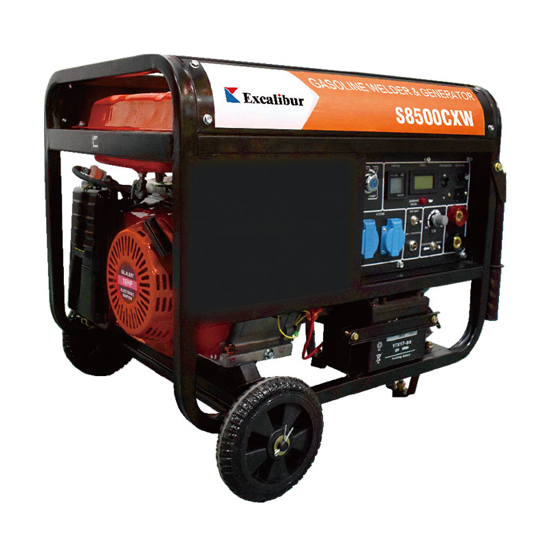 Gasoline welder generator